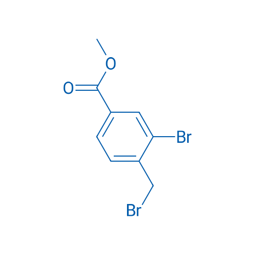 Methyl 3-bromo-4-(bromomethyl)benzoate 250mg