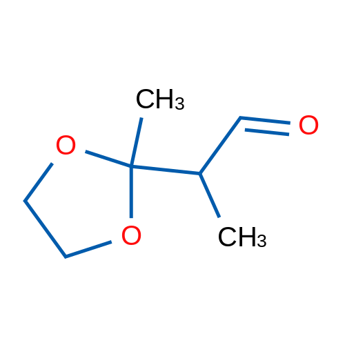 2-(2-Methyl-1,3-dioxolan-2-yl)propanal 1g