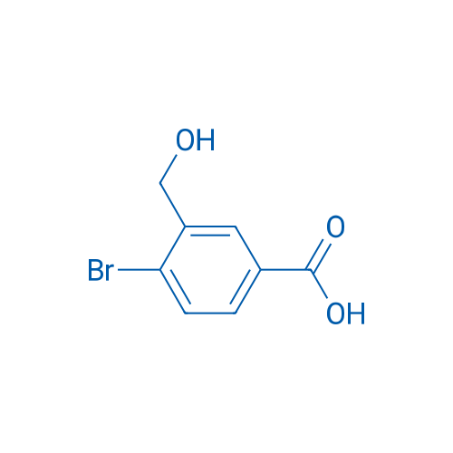 4-Bromo-3-(hydroxymethyl)benzoic acid 100mg