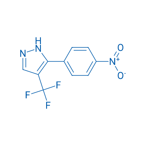 5-(4-Nitrophenyl)-4-(trifluoromethyl)-1H-pyrazole 1g