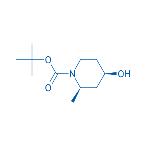 (2R,4R)-tert-Butyl 4-hydroxy-2-methylpiperidine-1-carboxylate 250mg