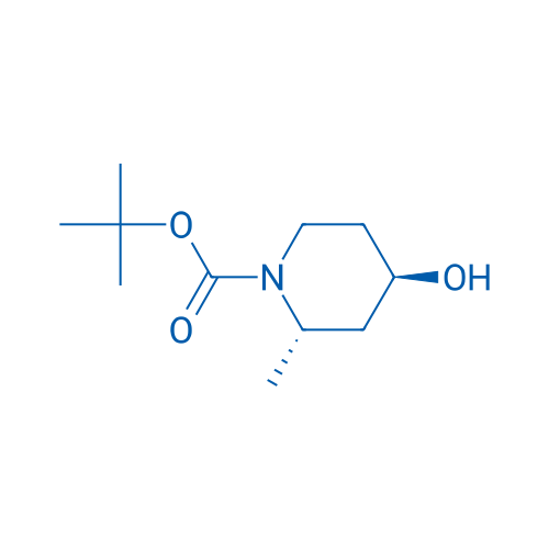 (2S,4R)-tert-Butyl 4-hydroxy-2-methylpiperidine-1-carboxylate 100mg