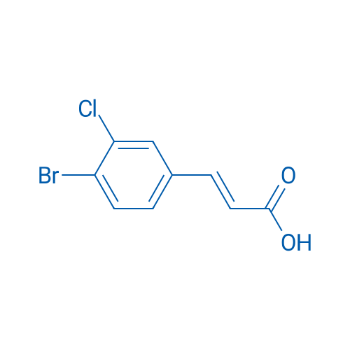 4-Bromo-3-chlorocinnamic acid 5g