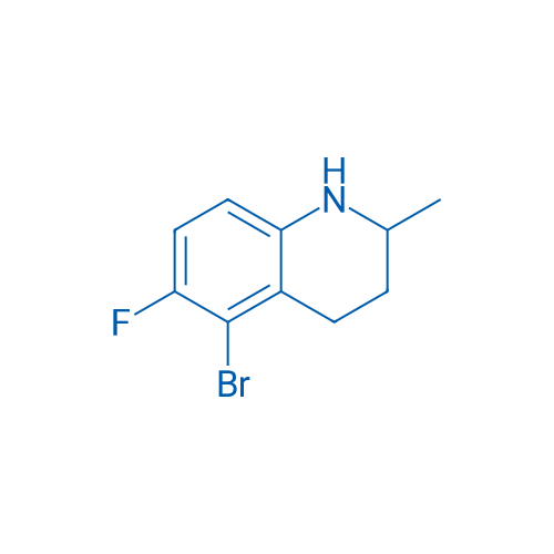 5-Bromo-6-fluoro-2-methyl-1,2,3,4-tetrahydroquinoline 1g
