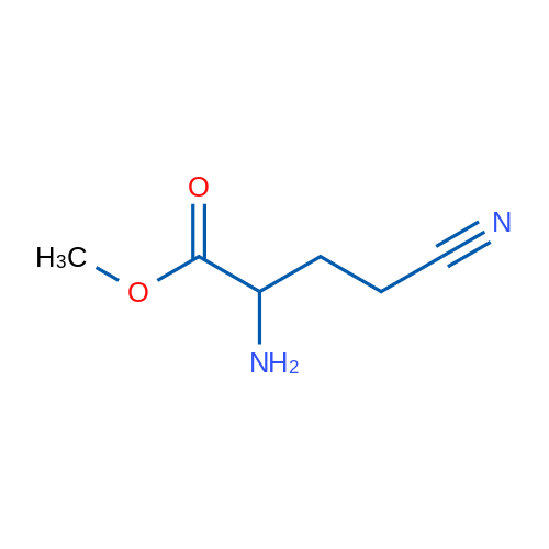 Methyl 2-amino-4-cyanobutanoate 1g