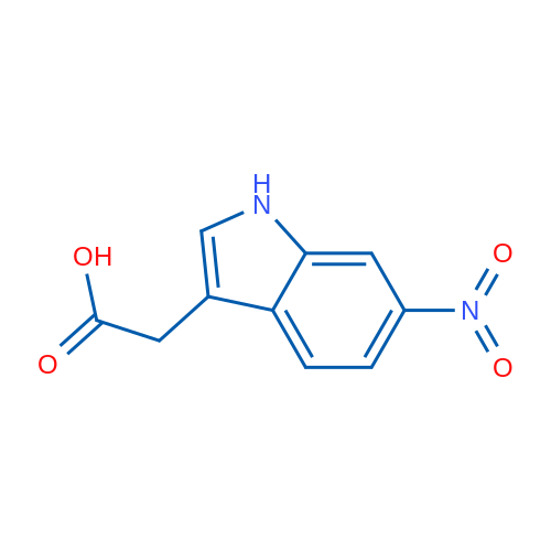 2-(6-Nitro-1H-indol-3-yl)acetic acid 250mg