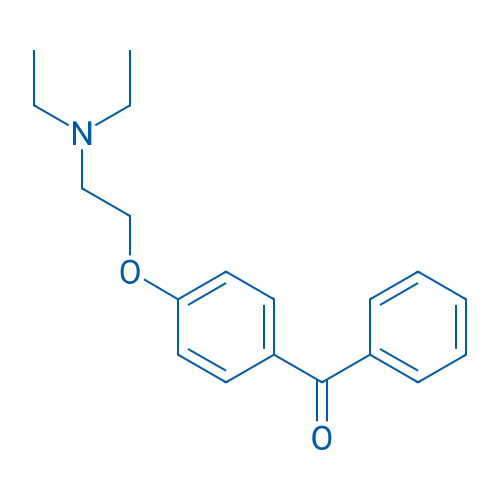 (4-(2-(Diethylamino)ethoxy)phenyl)(phenyl)methanone 250mg