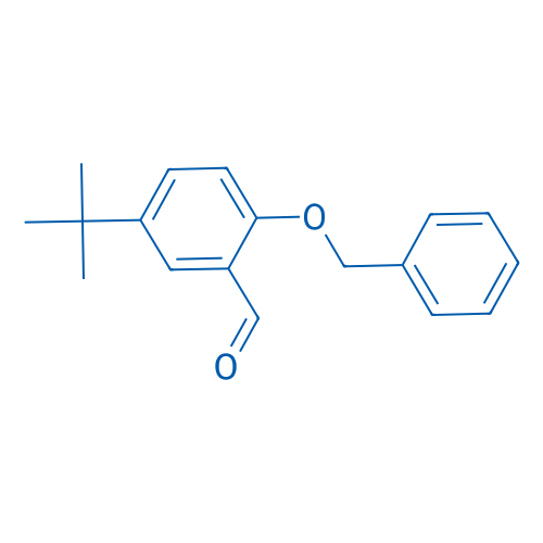 2-(Benzyloxy)-5-(tert-butyl)benzaldehyde 5g