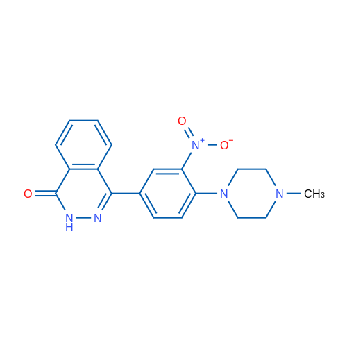 4-[4-(4-Methylpiperazin-1-yl)-3-nitrophenyl]-1,2-dihydrophthalazin-1-one 1g