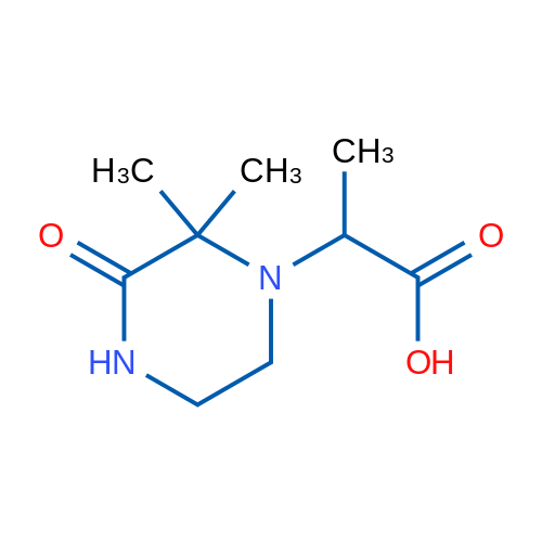2-(2,2-Dimethyl-3-oxopiperazin-1-yl)propanoic acid 1g