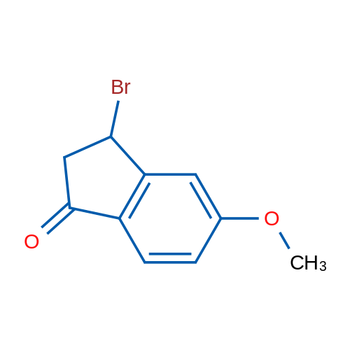 3-Bromo-5-methoxy-2,3-dihydro-1H-inden-1-one 1g