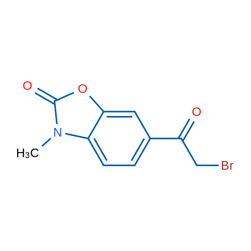 6-(2-Bromoacetyl)-3-methylbenzo[d]oxazol-2(3H)-one 250mg