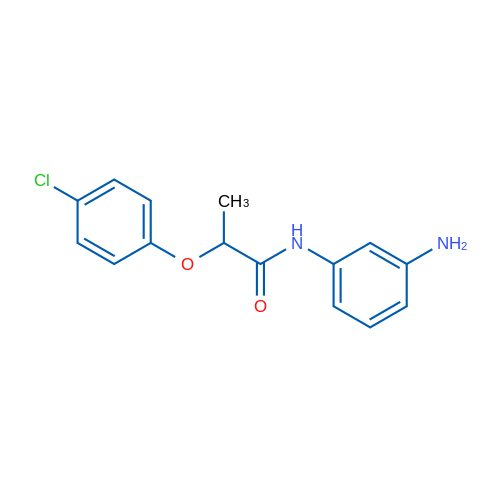 N-(3-Aminophenyl)-2-(4-chlorophenoxy)propanamide 1g