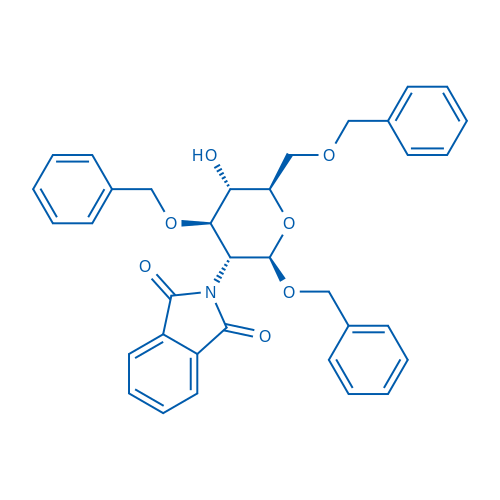 Benzyl 2-Deoxy-2-phthalimido-3,6-di-O-benzyl-β-D-glucopyranoside 25mg