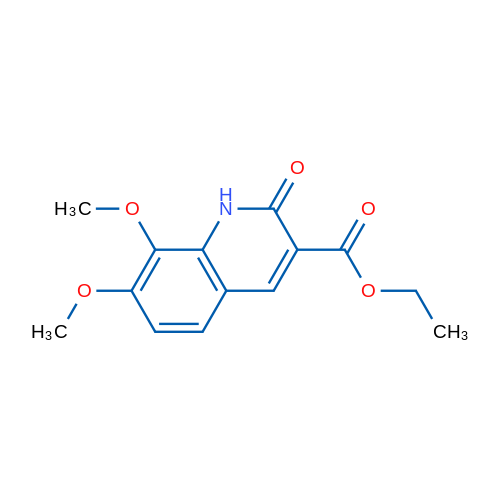 Ethyl 7,8-dimethoxy-2-oxo-1,2-dihydroquinoline-3-carboxylate 1g