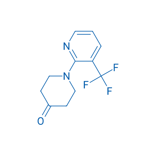 1-(3-(Trifluoromethyl)pyridin-2-yl)piperidin-4-one 250mg