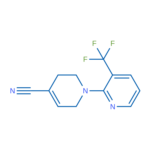 3'-(Trifluoromethyl)-3,6-dihydro-2H-[1,2'-bipyridine]-4-carbonitrile 1g
