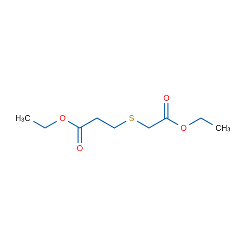 Ethyl 3-((2-ethoxy-2-oxoethyl)thio)propanoate 250mg