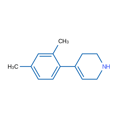 4-(2,4-Dimethyl-phenyl)-1,2,3,6-tetrahydro-pyridine 1g