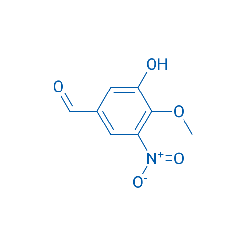 3-Hydroxy-4-methoxy-5-nitrobenzaldehyde 250mg