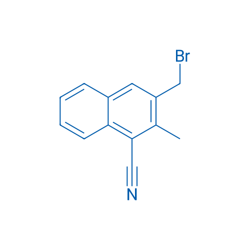 3-(Bromomethyl)-2-methyl-1-naphthonitrile 250mg