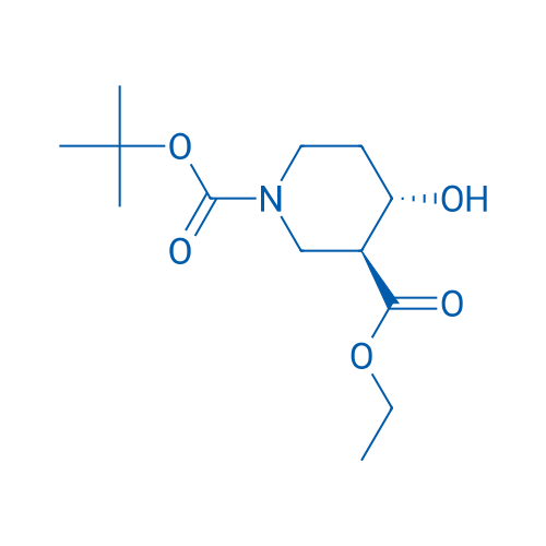 Trans-1-(tert-Butyl) 3-ethyl 4-hydroxypiperidine-1,3-dicarboxylate 250mg