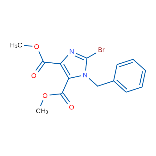 DImethyl 1-benzyl-2-bromo-1h-imidazole-4,5-dicarboxylate 1g