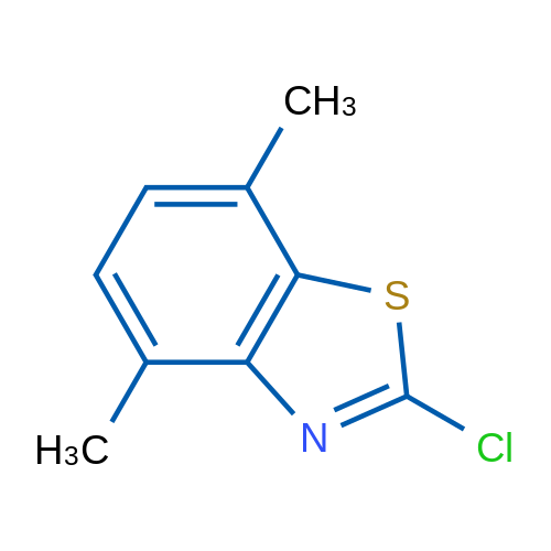 2-Chloro-4,7-dimethylbenzo[d]thiazole 250mg