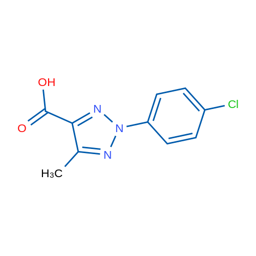 2-(4-Chlorophenyl)-5-methyl-2H-1,2,3-triazole-4-carboxylic acid 1g