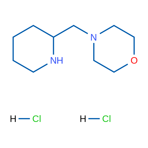 4-(Piperidin-2-ylmethyl)morpholine dihydrochloride 5g