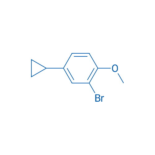 6-Methoxy-3-cyclopropylbromobenzene 1g