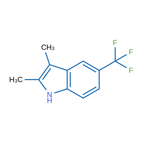 2,3-Dimethyl-5-(trifluoromethyl)-1H-indole 1g