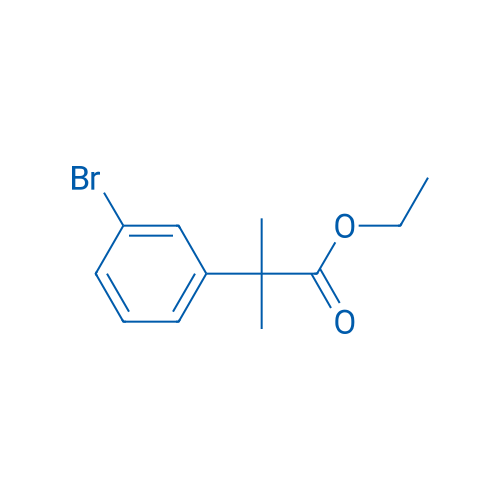 Ethyl 2-(3-bromophenyl)-2-methylpropanoate 1g