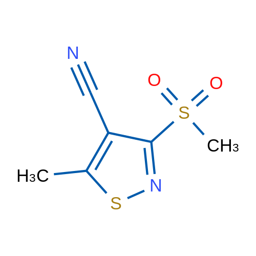 3-Methanesulfonyl-5-methyl-1,2-thiazole-4-carbonitrile 1g