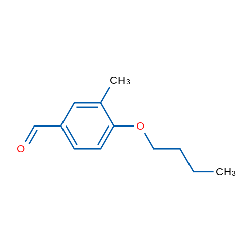 4-Butoxy-3-methylbenzaldehyde 1g