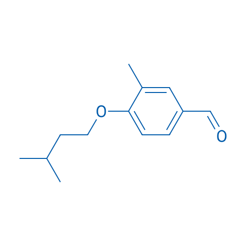 4-(Isopentyloxy)-3-methylbenzaldehyde 1g