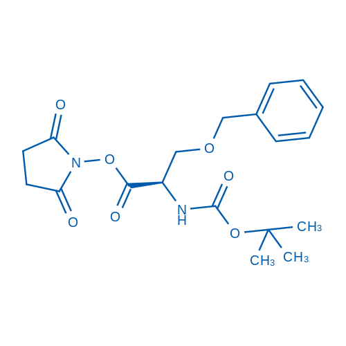 (R)-2,5-Dioxopyrrolidin-1-yl 3-(benzyloxy)-2-((tert-butoxycarbonyl)amino)propanoate 1g