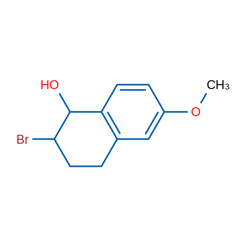 2-Bromo-6-methoxy-1,2,3,4-tetrahydronaphthalen-1-ol 1g