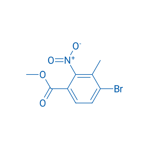 Methyl 4-bromo-3-methyl-2-nitrobenzoate 250mg