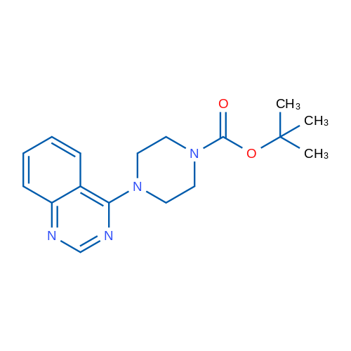 tert-Butyl 4-(quinazolin-4-yl)piperazine-1-carboxylate 1g