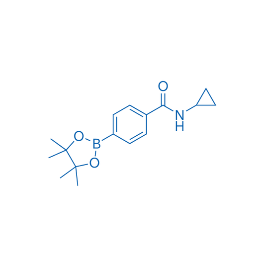 N-Cyclopropyl-4-(4,4,5,5-tetramethyl-1,3,2-dioxaborolan-2-yl)benzamide 5g