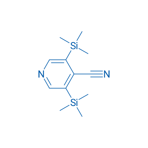 3,5-Bis(trimethylsilyl)isonicotinonitrile 1g