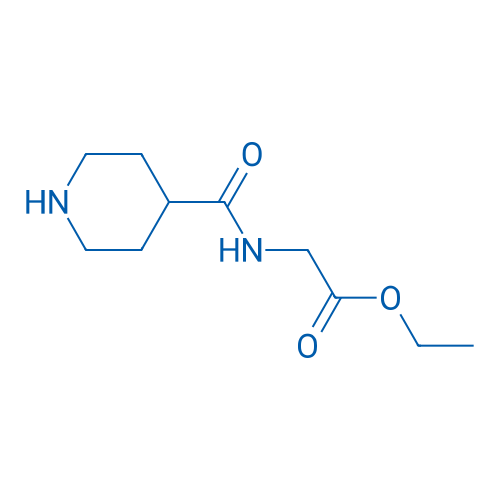 Ethyl 2-(piperidine-4-carboxamido)acetate 10g