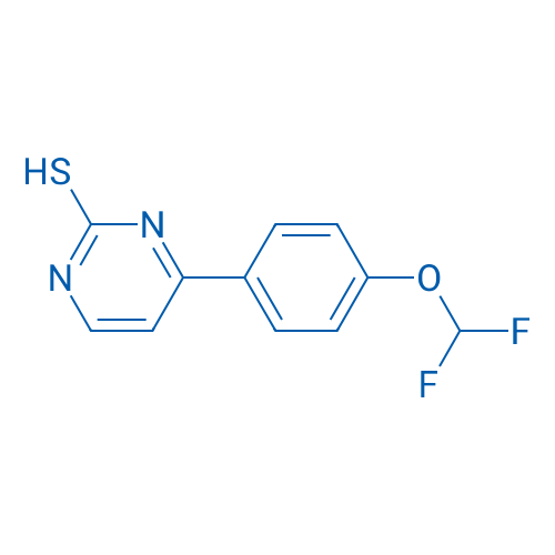 4-(4-(Difluoromethoxy)phenyl)pyrimidine-2-thiol 1g