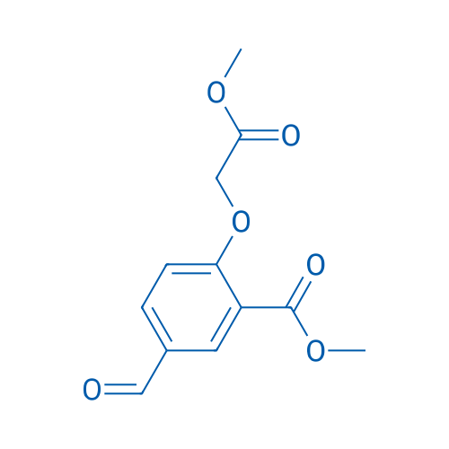 Benzoic acid, 5-formyl-2-(2-methoxy-2-oxoethoxy)-, methyl ester 1g