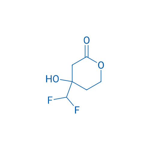 4-(Difluoromethyl)-4-hydroxyoxan-2-one 250mg