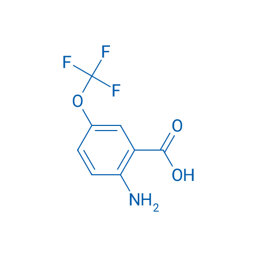 2-Amino-5-(trifluoromethoxy)benzoic acid 1g