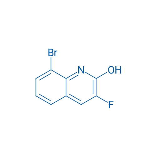 8-Bromo-3-fluoroquinolin-2-ol 100mg