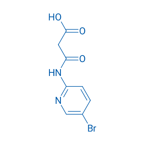 3-((5-Bromopyridin-2-yl)amino)-3-oxopropanoic acid 250mg