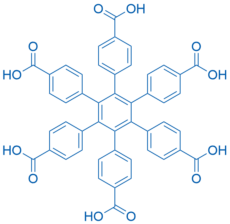 3',4',5',6'-Tetrakis(4-carboxyphenyl)-[1,1':2',1''-terphenyl]-4,4''-dicarboxylic acid 100mg